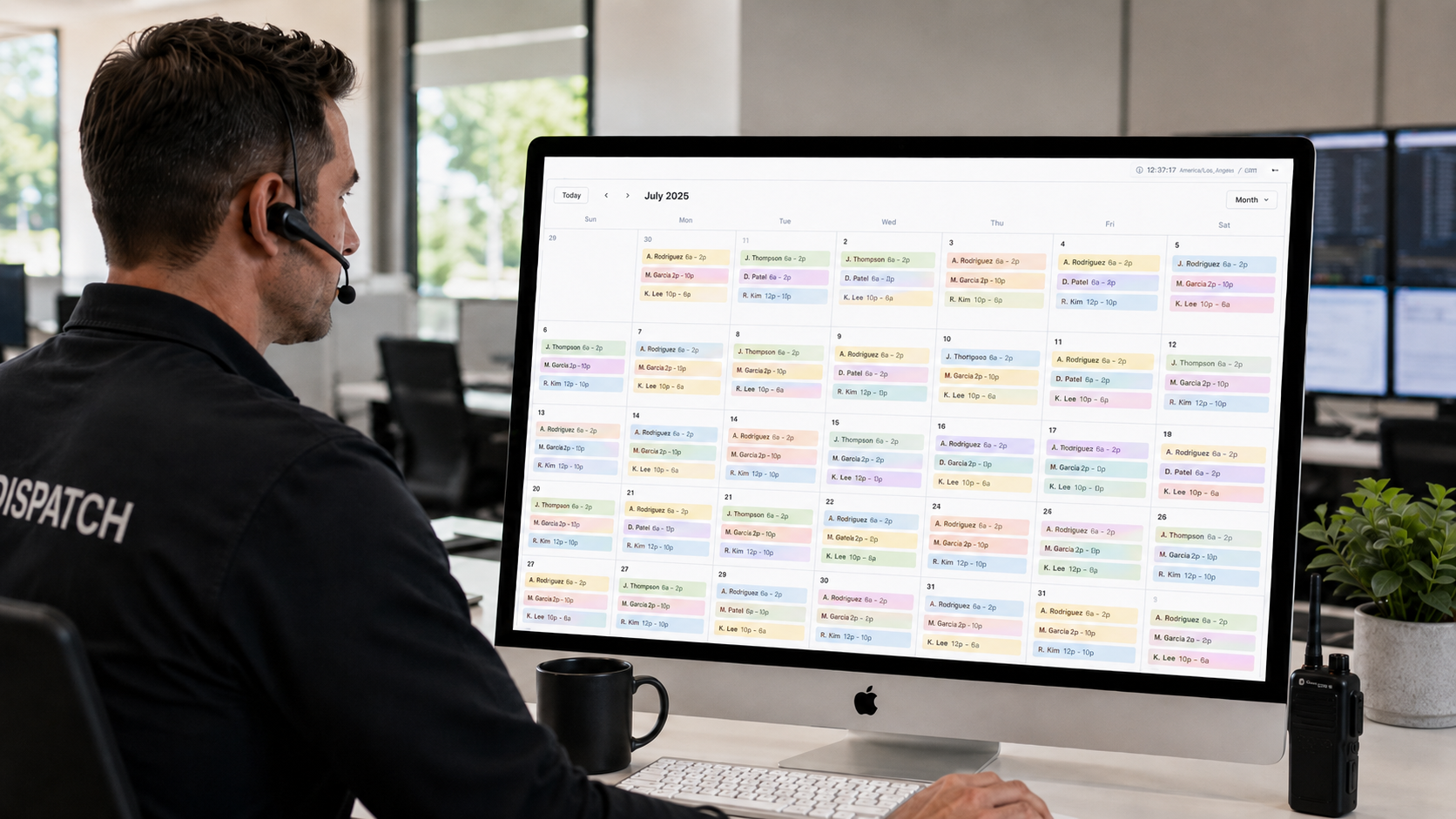 Signalix scheduling calendar